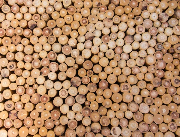 Madera troncos fondo — Foto de Stock