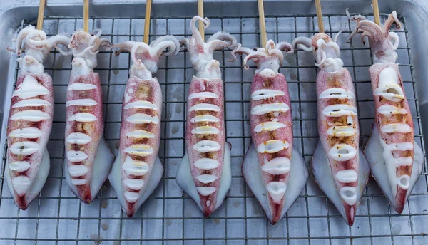 Squid grill — Stock Photo, Image