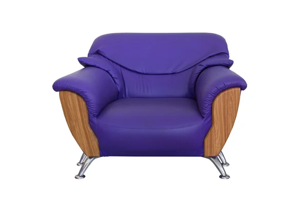 Moderne violet sofa - Stock-foto