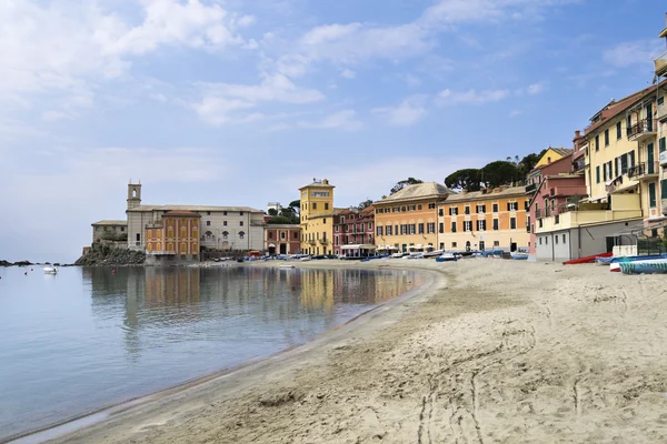 Silence bay in Sestri Levante, famous small town in Liguria, Italy — Stock Photo, Image