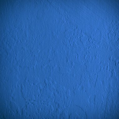Mavi duvar arkaplanı veya dokusu
