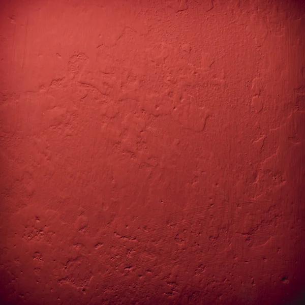 Červená stěna pozadí nebo textura — Stock fotografie