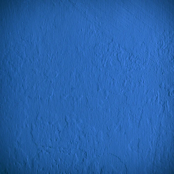 Blue wall background or texture — Stock Photo, Image