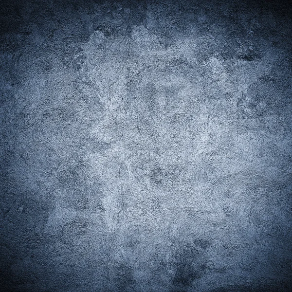 Grunge blauwe betonnen wand — Stockfoto