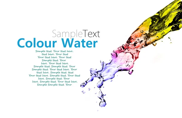Su renk — Stok fotoğraf