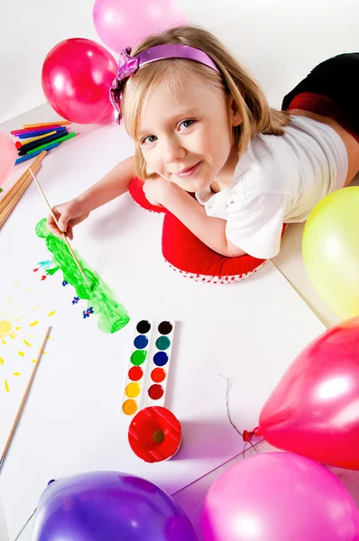 Schattig weinig — Stockfoto