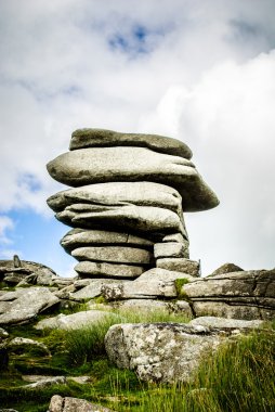 The Cheesewring stones, Minons, Cornwall, UK clipart