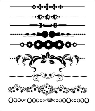 Ornamental and Page Decoration Design Elements clipart