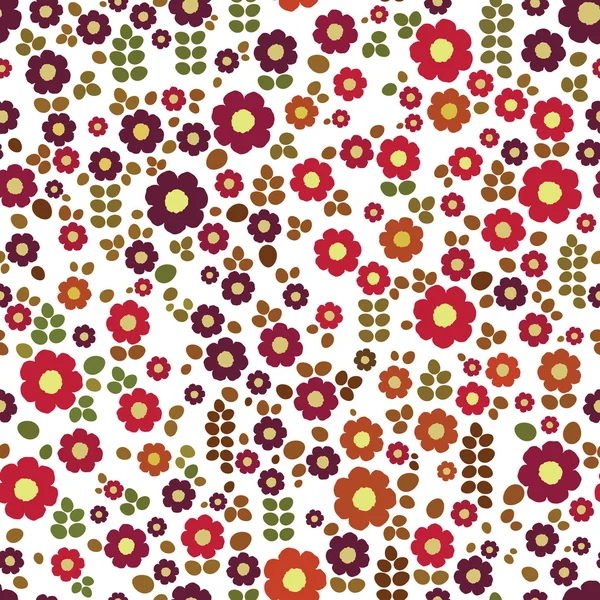 Flori colorate — Vector de stoc
