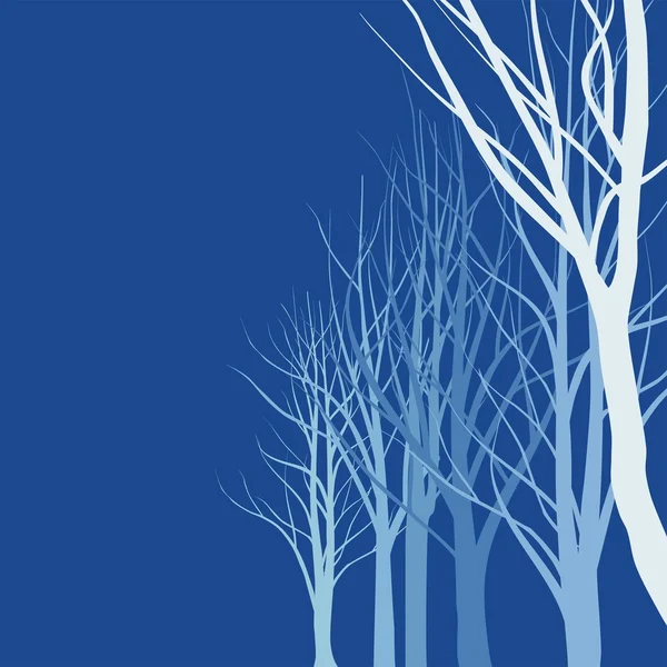 Абстрактные деревья — стоковый вектор
