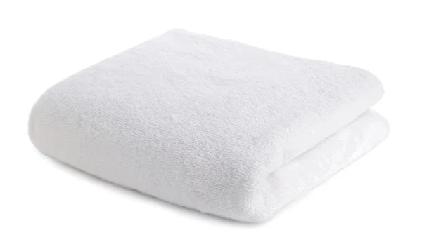 Πετσέτα που απομονώνεται σε λευκό Φωτογραφία Αρχείου