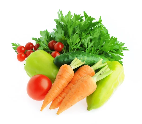 Fresh vegetables isolated — Stock Photo, Image