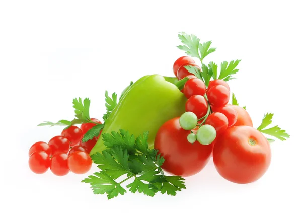 Légumes frais isolés — Photo