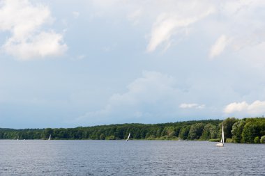 Jungfernsee kuzey tarafında