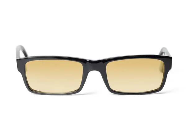 Klasyczne czarne oko okulary przód — Zdjęcie stockowe