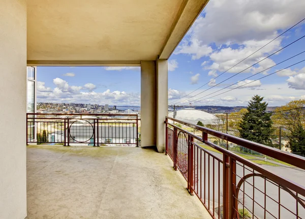 Balkon zicht op de koepel tacoma. — Stockfoto