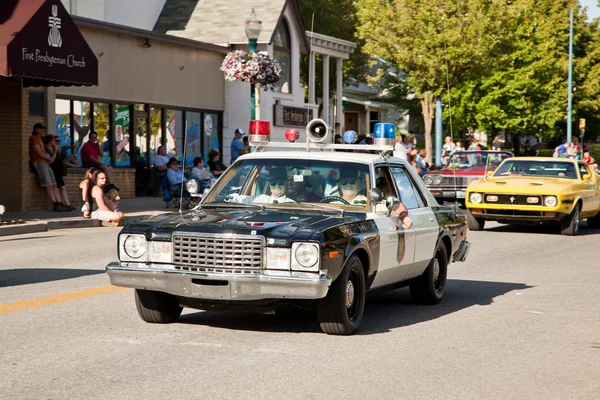 Antiguo coche patrulla del sheriff — Foto de Stock