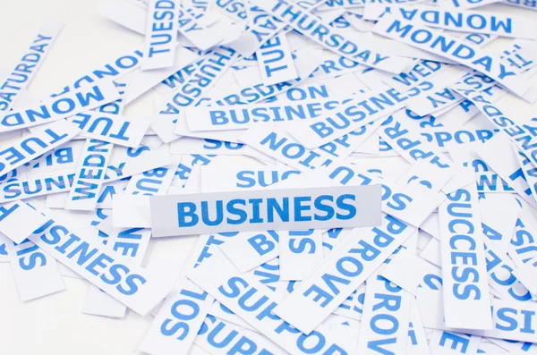 Business ordet textur bakgrund — Stockfoto