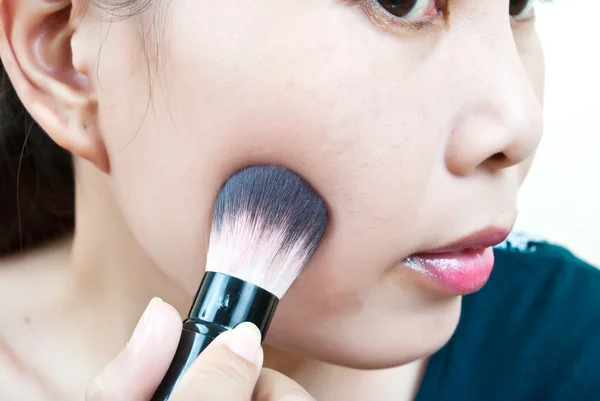 Asian lady make up — Stock Photo, Image