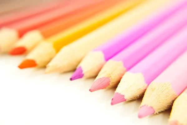 Kleurrijke potlood — Stockfoto