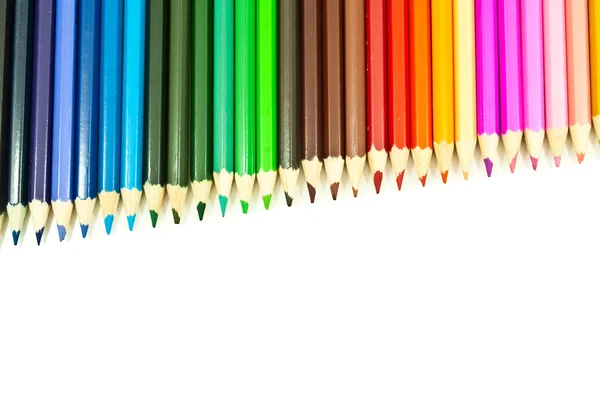 Fondo colorido textura lápiz — Foto de Stock