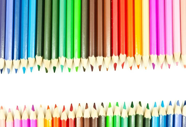 Цветной фон текстуры карандаша — стоковое фото