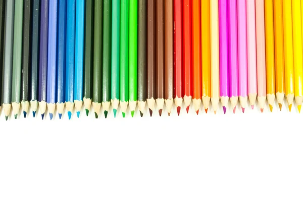 Fondo colorido textura lápiz — Foto de Stock