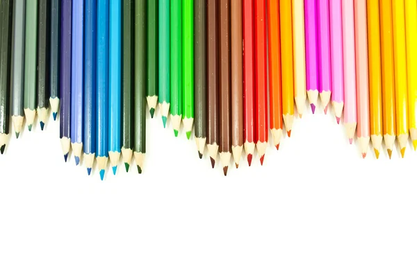 stock image Colorful pencil texture background