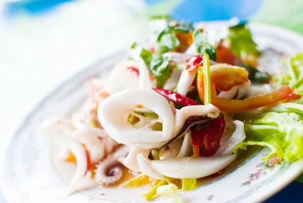 Tailandês Yum frutos do mar — Fotografia de Stock