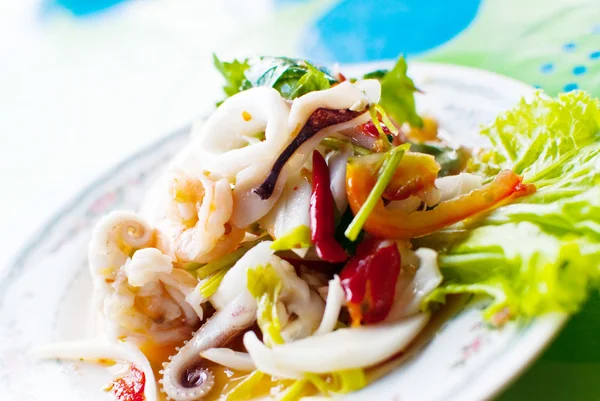 Yum tailandés mariscos — Foto de Stock