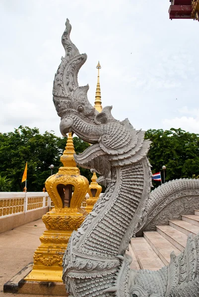 Thajsko socha Buddhy v chrámu — Stock fotografie