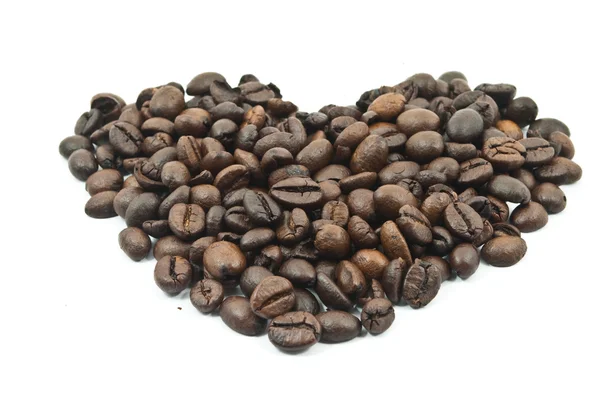 stock image Coffee bean heart