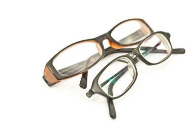 Glasses isolated on a white background clipart