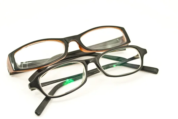 Briller som er isolert på hvit bakgrunn – stockfoto