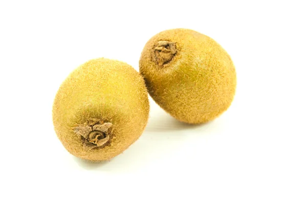 Kiwi sano isolato di frutta sul bianco . — Foto Stock