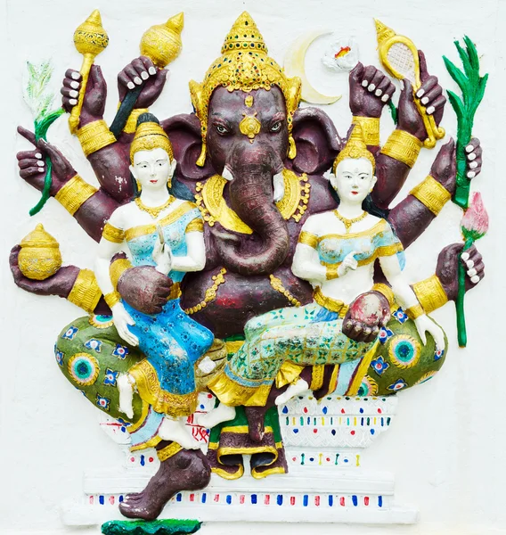 Den största i världen av lord ganesha staty. — Stockfoto