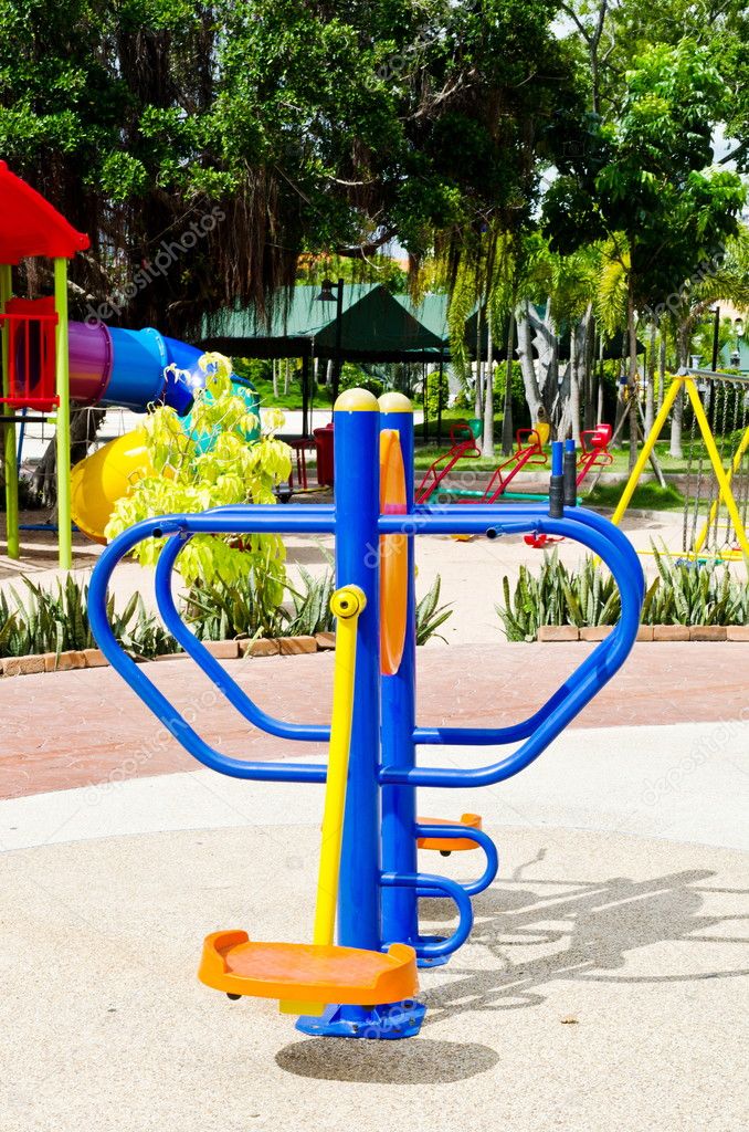 Playground in the park. — Stock Photo © ohmega1982 11976119