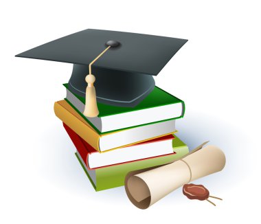 Education background clipart