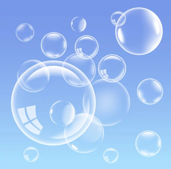 Vektorové bubliny — Stockový vektor