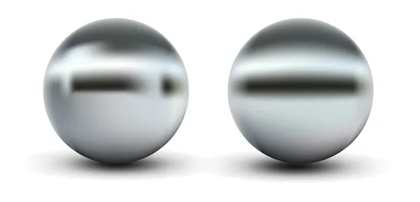 Boules de chrome — Image vectorielle