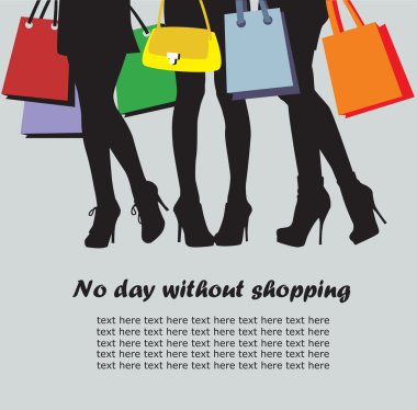 Shopping time clipart