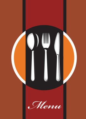 Menu design clipart