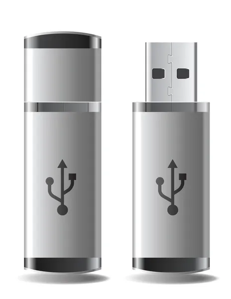 USB geheugen — Stockvector