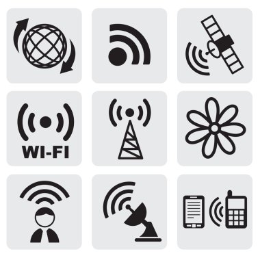 Technology icons clipart