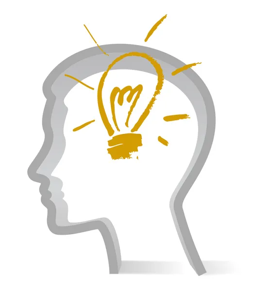 Idea bulb — Stock Vector