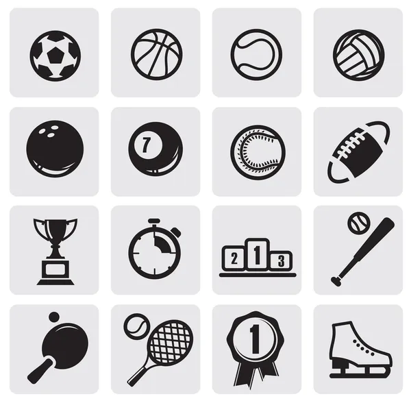 Set de deportes — Archivo Imágenes Vectoriales