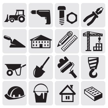 Construction set clipart