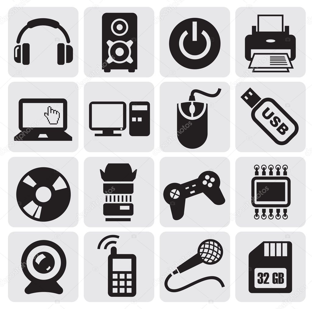 Electrical Icons set