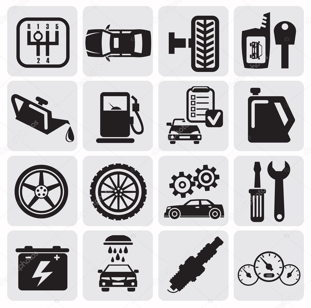 Auto Car icons