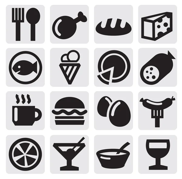 Icono de alimentos — Archivo Imágenes Vectoriales
